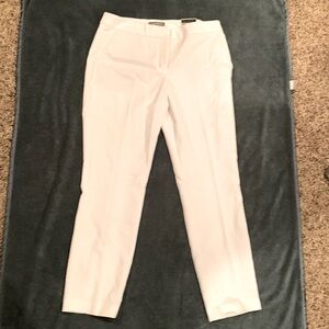 Express Ankle Columnist pants NWT - white